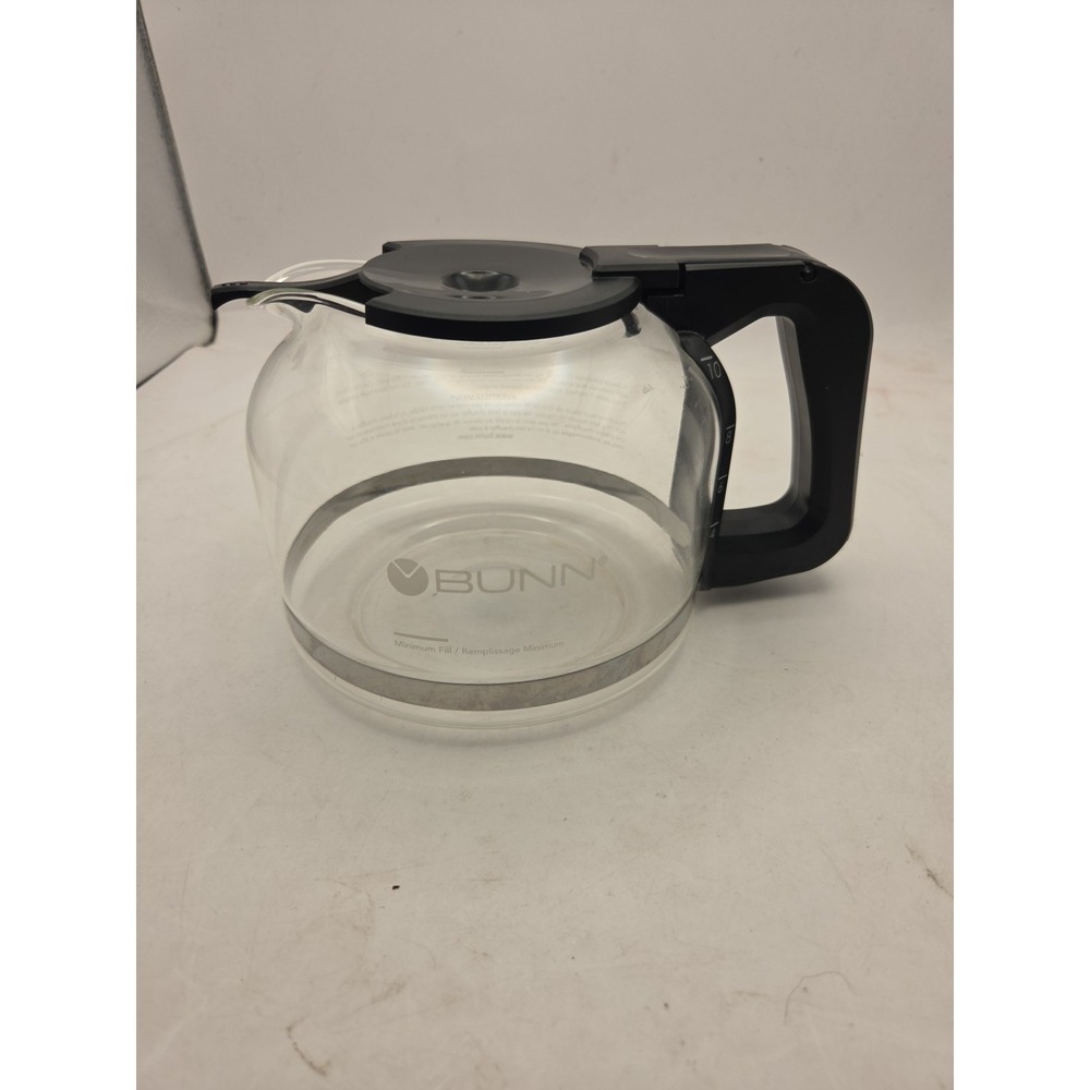 Bunn Glass Carafe Pot 10 Cup Replacement for GRX-B Velocity Brew Coffe Maker